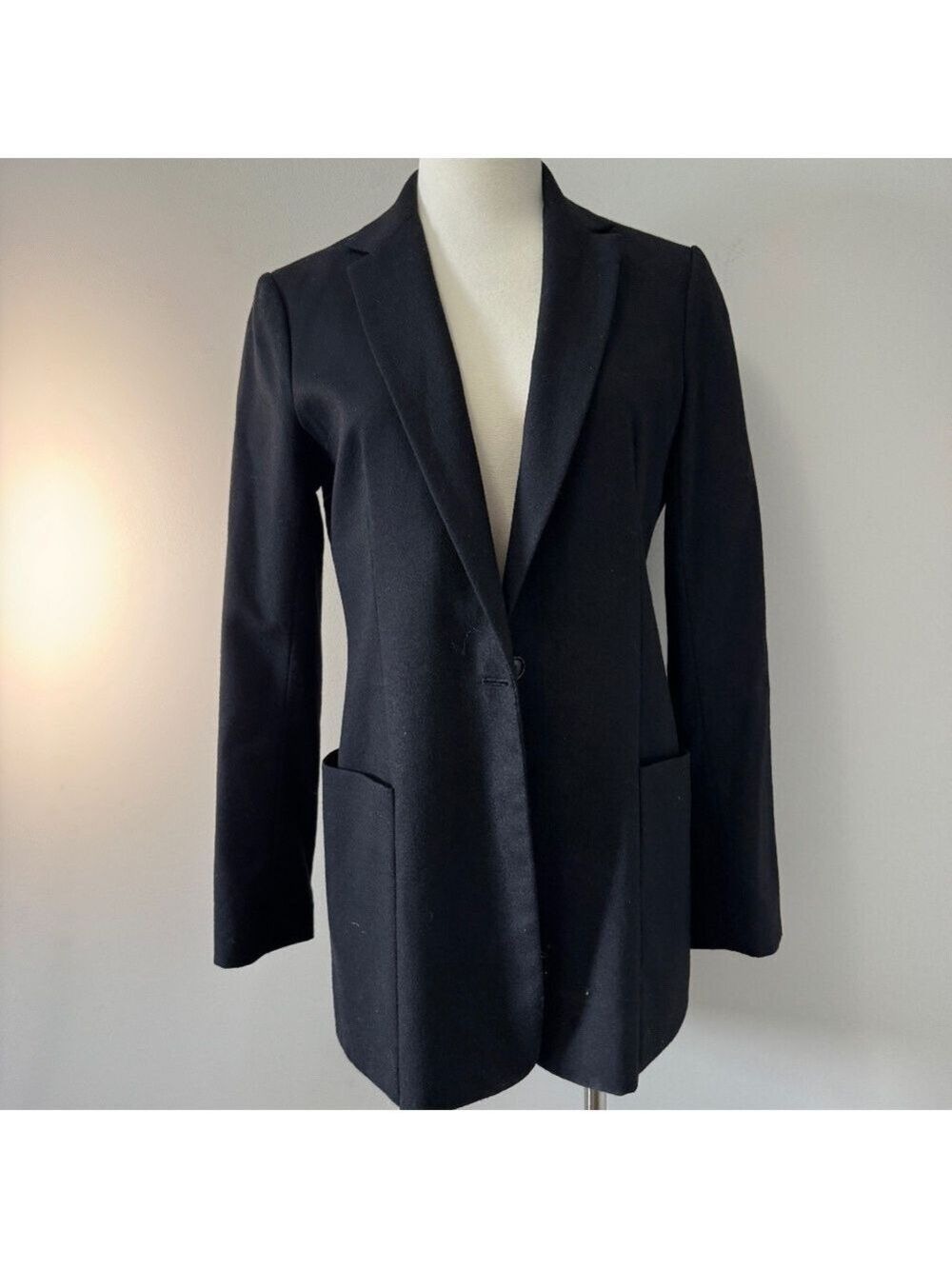 Talula Classic Black Blazer wool